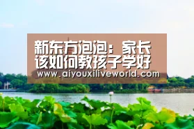 新东方泡泡:家长该如何教孩子学好英语:爱游戏电竞(图3) 爱游戏下载